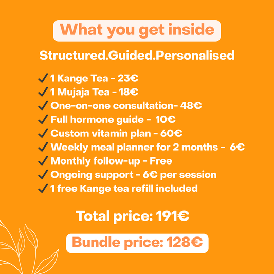 Paquete de té Kange