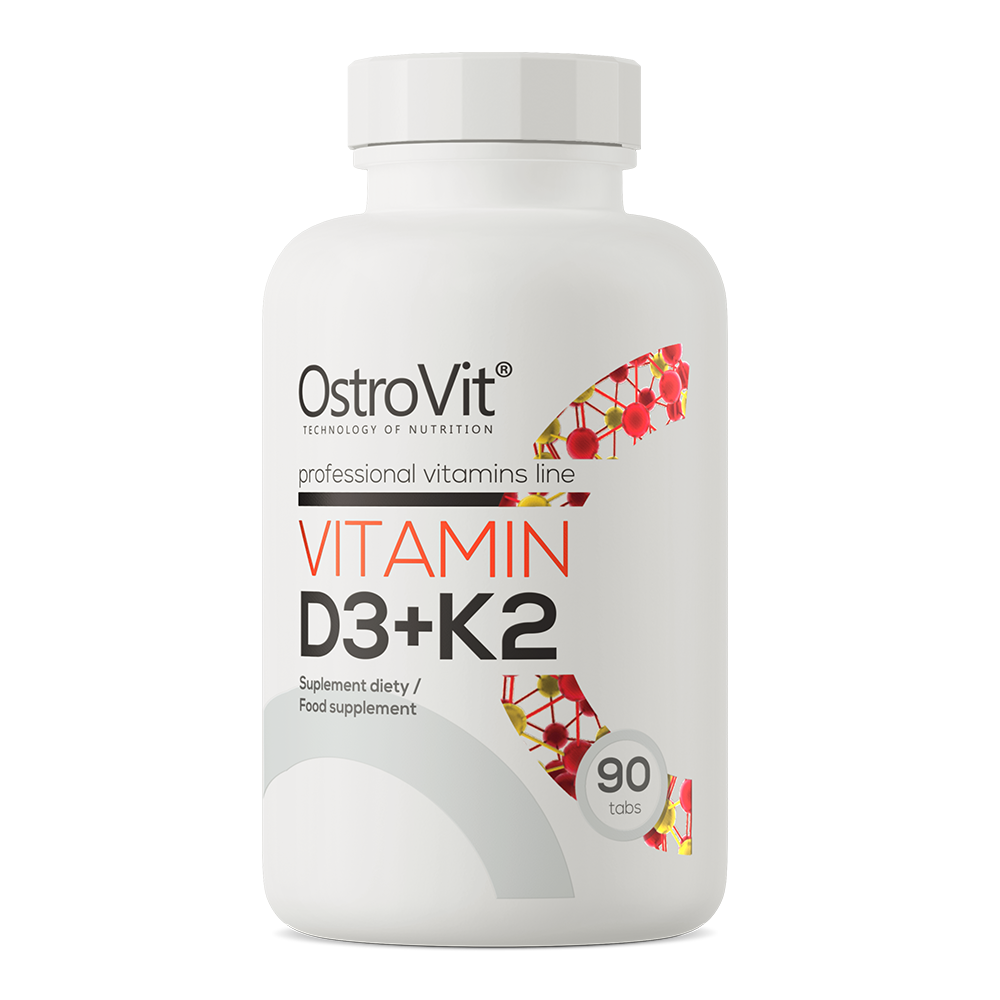 OstroVit Vitamin D3 + K2 90 tabletter